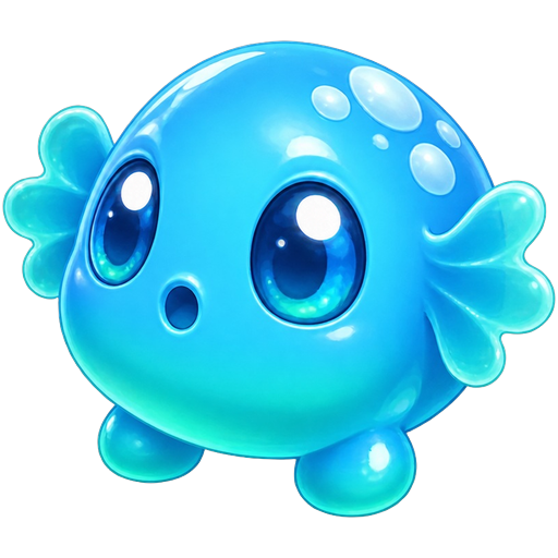 Creature inside a bubble